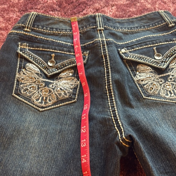 Nine West Jean  Date Night Fit capri shorts size 12 - Picture 8 of 9